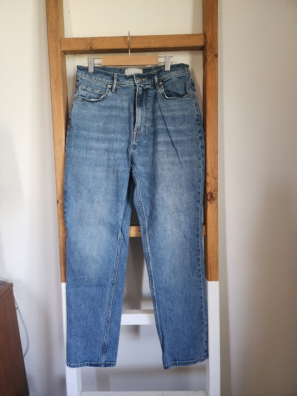 Everlane Original Cheeky High-Rise Blue Jeans - 28 Regular